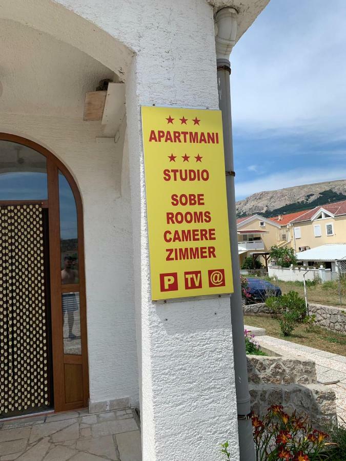 Vila Tesmija Baška Exteriér fotografie